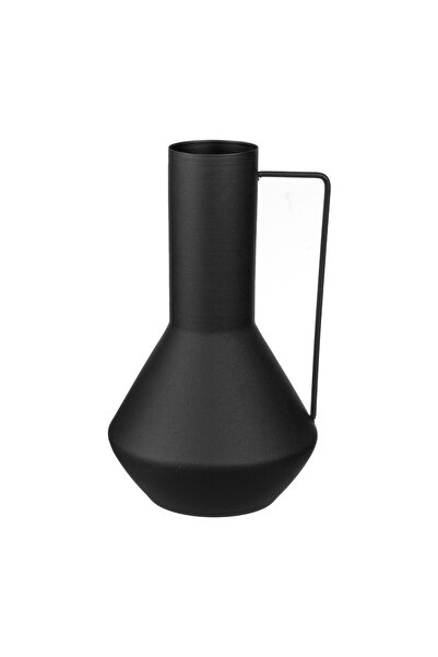 OEM Vază Metalica neagră Mat cu mâner – pune florile în valoare și completeaz...