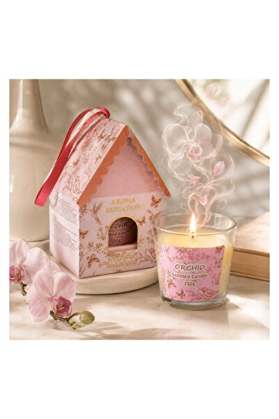OEM Lumânare Parfumata in pahar cu Aroma de Orhidee in Cutie – parfum discret...