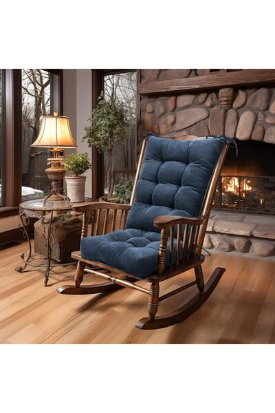GENERAL Lokex Rocking Chair Cushion Only,Tufted Non-Slip Comfortable Rocking ...