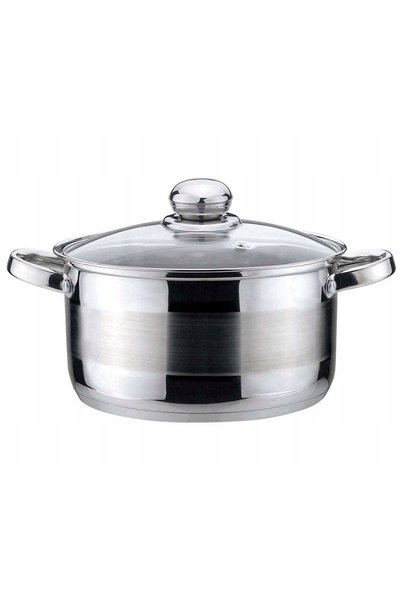 Kinghoff Oală din oțel inoxidabil cu mânere din silicon 1.5l 16cm