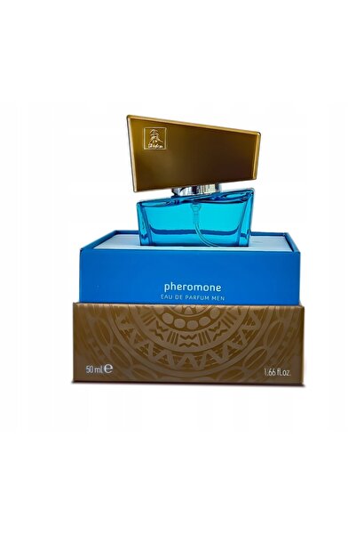 Hot SHIATSU Parfum cu feromoni pentru bărbați lightblue 50 ml