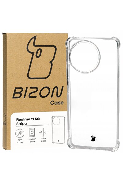 bizon Husă transparentă pentru Realme 11 5G, Carcasă de protecție, Capac spate