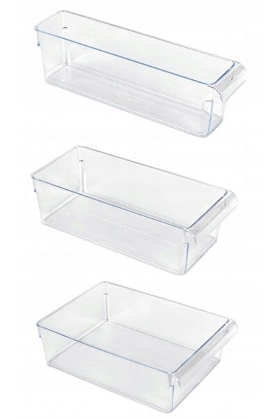 Rotho Set de 3 recipiente Loft de 1.6L x 3.1L x 5L