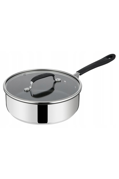 TEFAL Tigaie adâncă pentru prăjit cu capac de sticlă J.O. 24cm 3.5L E3033275