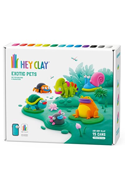 TM TOYS Hei, Clay, animale exotice