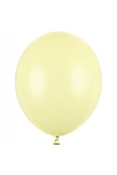 Partydeco Baloane profesionale 5 inci galben pastel x100