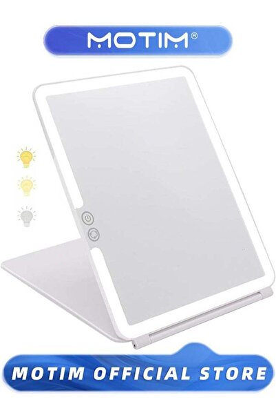 Generic Rechargeable Travel Makeup Mirror with 72 Led Lights Touch Screen Thr...