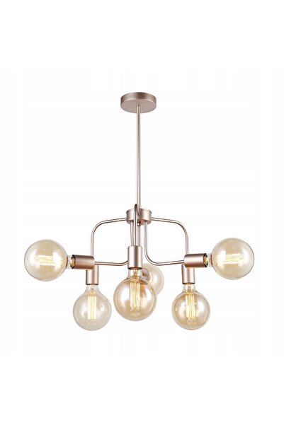 Italux Lustră suspendată Kristy 6 puncte de lumină E27