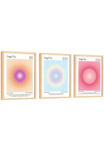 Generic EXCOOL CLUB Angel Number Poster - 12x16 Aura Poster Aesthetic, Spirit...