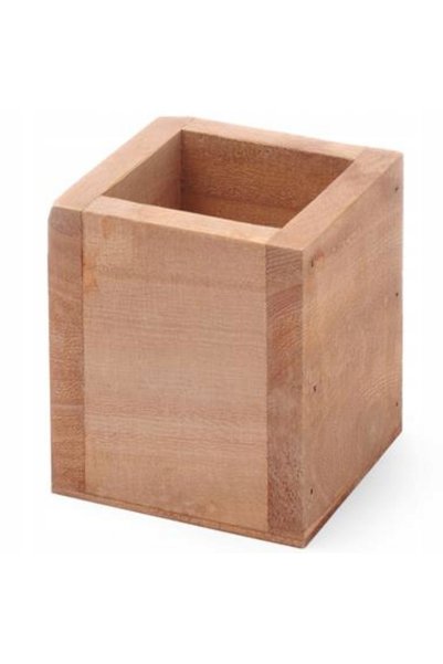 HENDI Cutie din lemn pentru tacâmuri 8x8 cm 664186