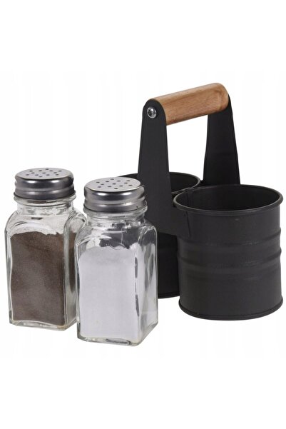 Excellent Houseware Set recipiente pentru condimente, solniță și piperniță, c...