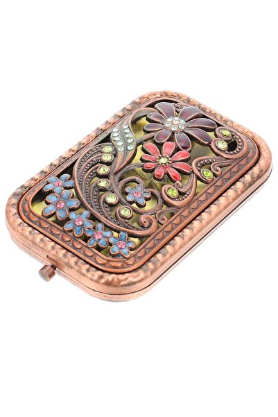 Generic Compact Dual Sided Folding Handheld Mirror for Travel Lightweight Dec...