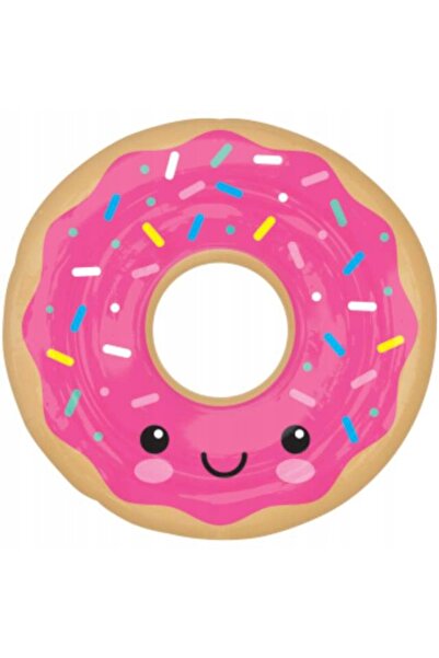 AMSCAN Balon din folie DONUT cu granule roz