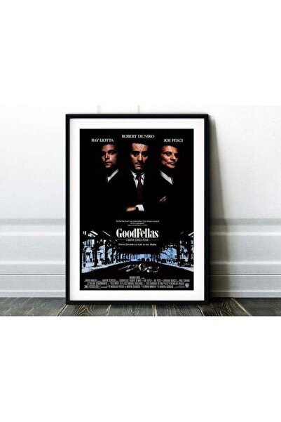 Generic Goodfellas Movie Poster With Frame Multicolour 30x40cm