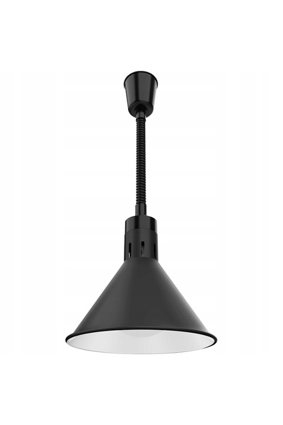 Stalgast Lampă suspendată pentru încălzirea alimentelor, neagră, P 0.25 kW