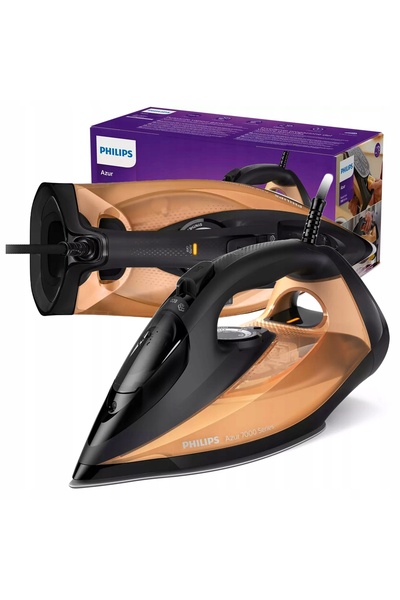 Philips Fier de călcat cu aburi, putere mare 2800W, încălzire rapidă, oprire ...