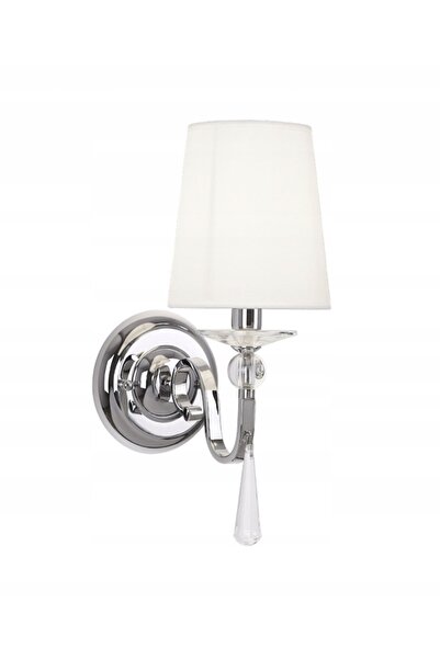 MAXLIGHT Aplică de perete clasică cu abajur alb CHARLOTTE K - W0067