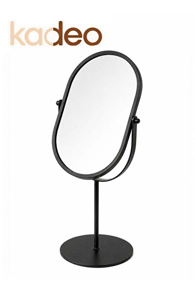 Generic Black Vanity Mirror for Makeup, 360° Rotating Tabletop Mirror with St...