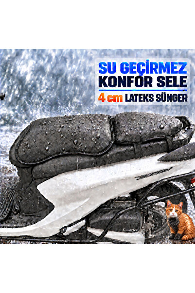 Hard Guard Kymco People 125 Comfort Αδιάβροχη Σέλα, Προστατευτική Σέλα 4 εκ. ...