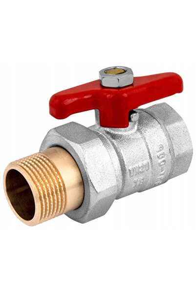 Perfexim Robinet cu bilă, cu filet și piuliță, tip fluture, 3/4 " DN20, din a...