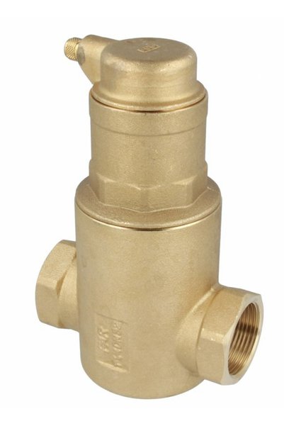 Afriso Separator filtru de aer pentru instalație C.O. 1 1/2 " alamă masivă FA...