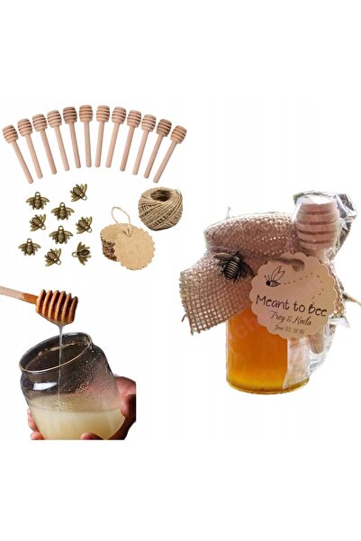 NO BRAND Kit de decorare borcan de miere, cadou DIY 151EL.