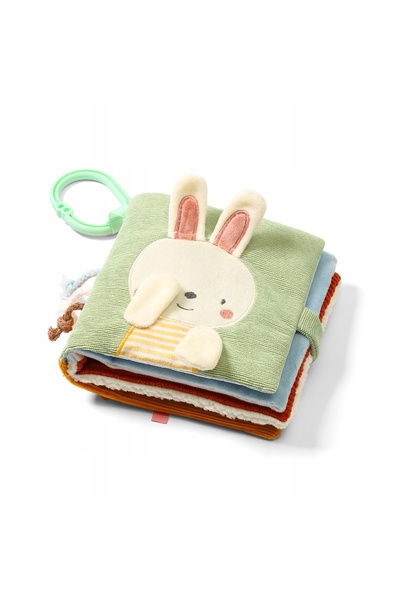 Babyono Carte senzorială NATURĂ Pandantiv moale cu oglindă 0+ 1531-BO