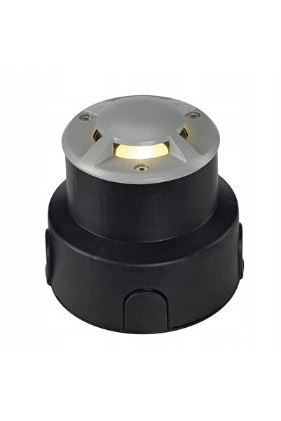 SLV Lampă încastrată de exterior 228304 - gri-argintiu