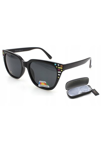 NO BRAND Ochelari de soare pentru femei – husă pentru mașină