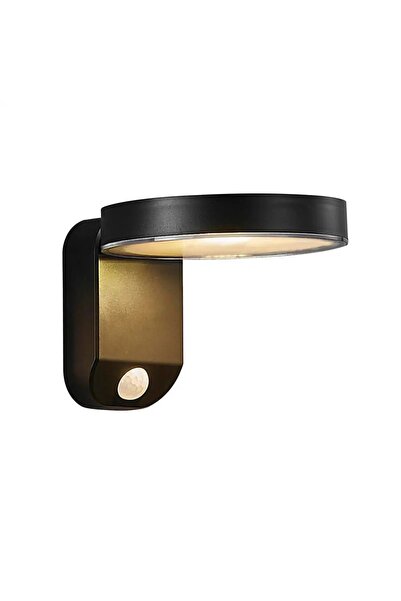 Nordlux Aplică de perete solară LED, plastic, negru 2118141003