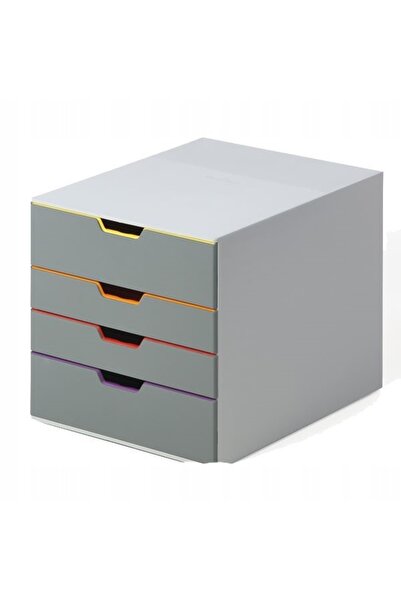 Durable Organizator cu 4 sertare, culori asortate