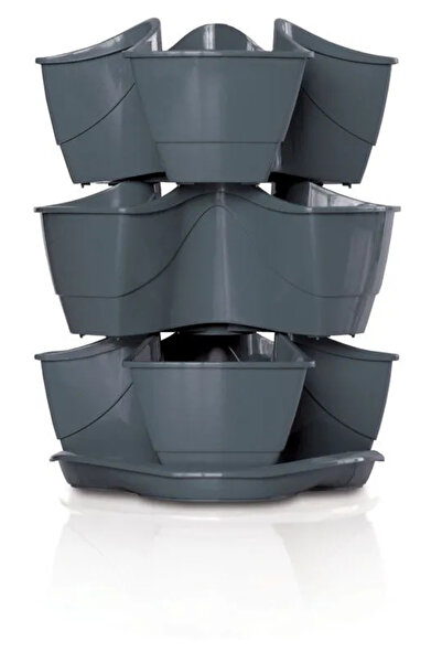Prosperplast Coubi Jardinieră Modulară Etajată pentru Cultivarea Plantelor Ar...