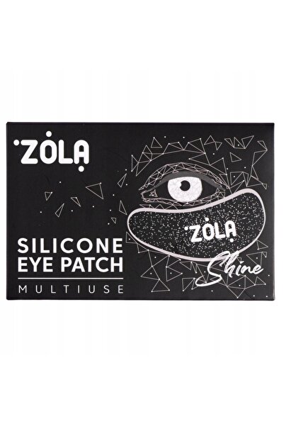 zola Plasturi de silicon reutilizabili pentru ochi, negri