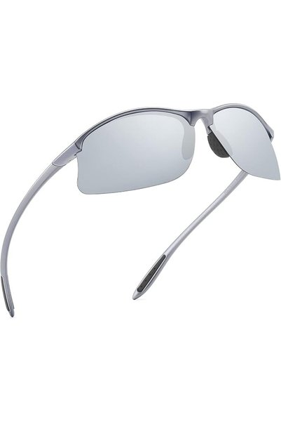 juli eyewear نظارات شمسية رياضية مستقطبة من جولي للرجال والنساء بإطار غير قاب...