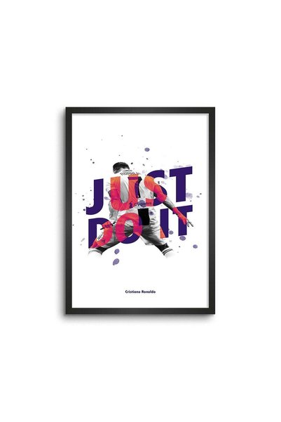 Generic Cristiano Ronaldo Framed Wall Art Poster