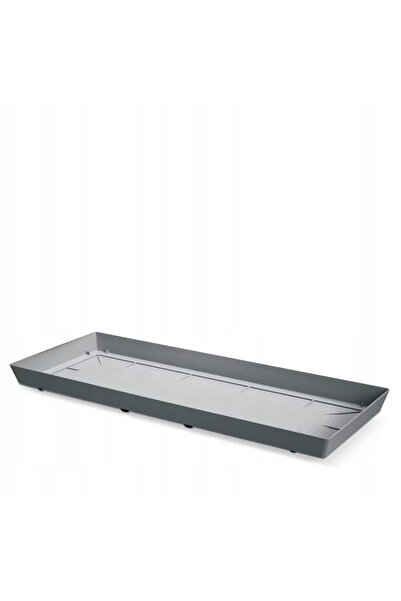 Prosperplast Suport pentru plante cu roți, mare, gri, 92 x 31.5 x 5.9 cm