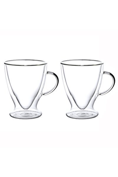 Kamille Set de 2 căni termice pentru cafea, latte, ceai 300ml