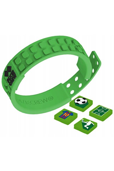 NO BRAND PIXIE CREW BRĂȚARĂ DE SILICON VERDE DE FOTBAL