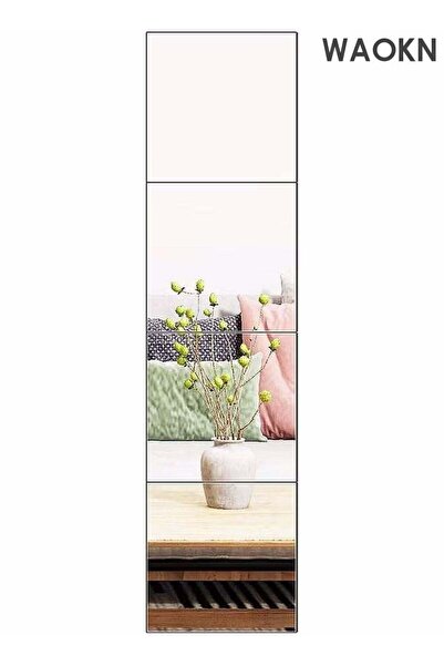Generic 3D Mirror Wall Sticker Tiles,Frameless Wall Mounted Mirror Set Make U...