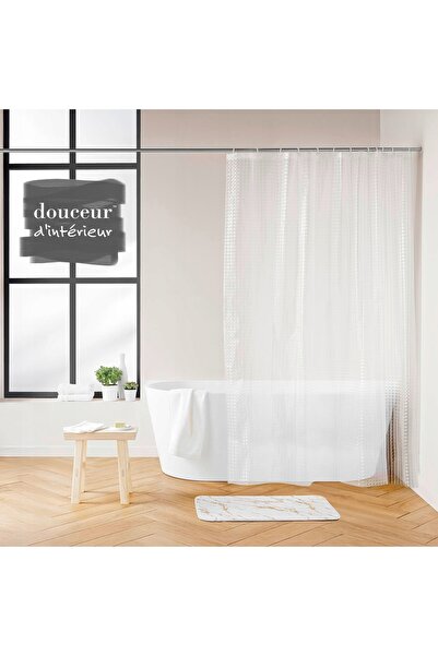 Douceur D'INTERIEUR PERDEA DE DUȘ/BAI ÎN ROLĂ 180 x 200 cm VERDE PENTRU BAIE