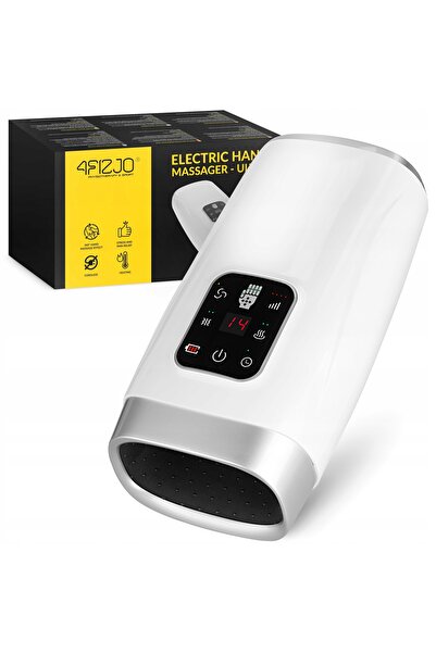 4Fizjo Aparat de masaj pentru mâini electric, fără fir, cu presiune, tip spa,...