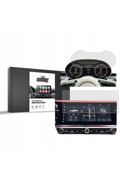 GrizzProtector Folie anti-zgârieturi 2 în 1 pentru Bentley Continental GT (20...