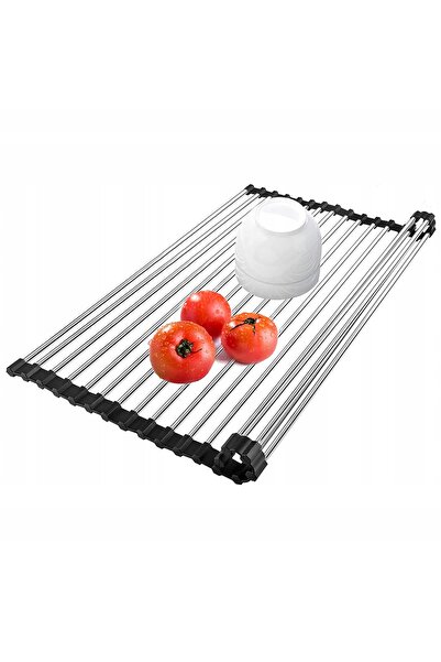 Brunbeste Suport de uscare vase pentru blat, retractabil și extensibil, pentr...