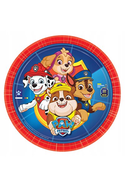 AMSCAN Farfurii aniversare PAW PATROL MARI 23 cm 8 bucăți