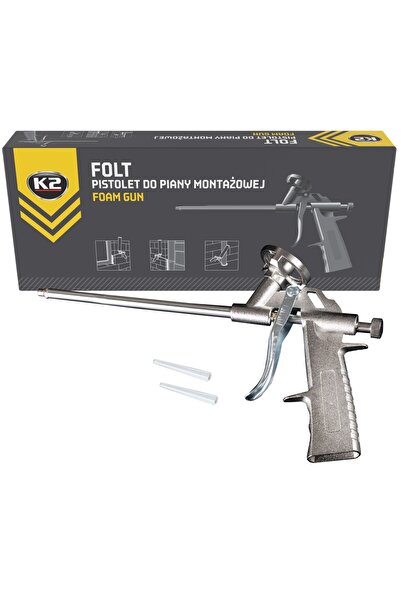 K2 Pistol metalic FOLT pentru aplicarea spumei de montaj, cu reglaj.