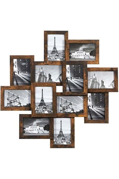 Generic 4x6 Collage Picture Frames, 12-Pack Picture Frames Collage for Wall D...