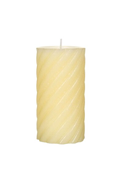 OEM Lumânare Parfumata Ecru cu Aroma de Vanilie Ø7x13cm – parfum discret și a...