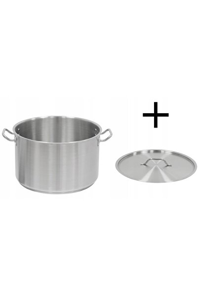 Stalgast Oală Gastronomică Profesională din Oțel Inoxidabil 8l Ø28x13 013282