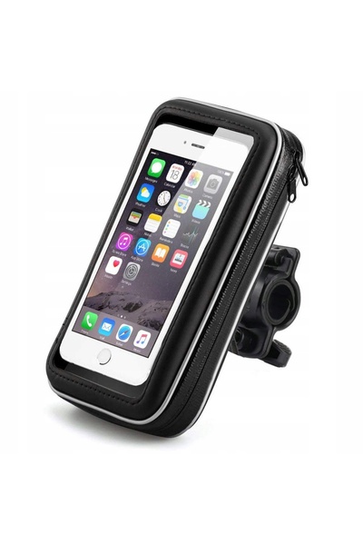 Koanni Suport telefon bicicletă impermeabil XL, montare pe ghidon