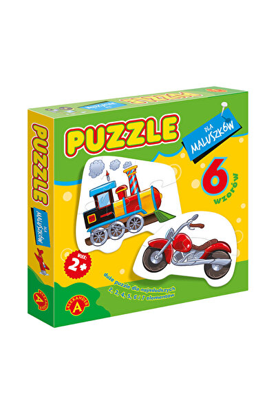 ALEXANDER . Puzzle pentru copii mici Locomotivă